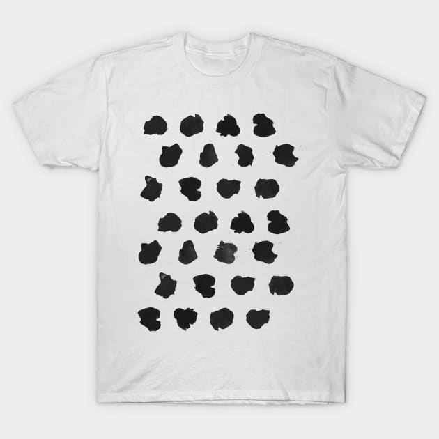 Watercolor dot illustration T-Shirt by tamaramilakovic